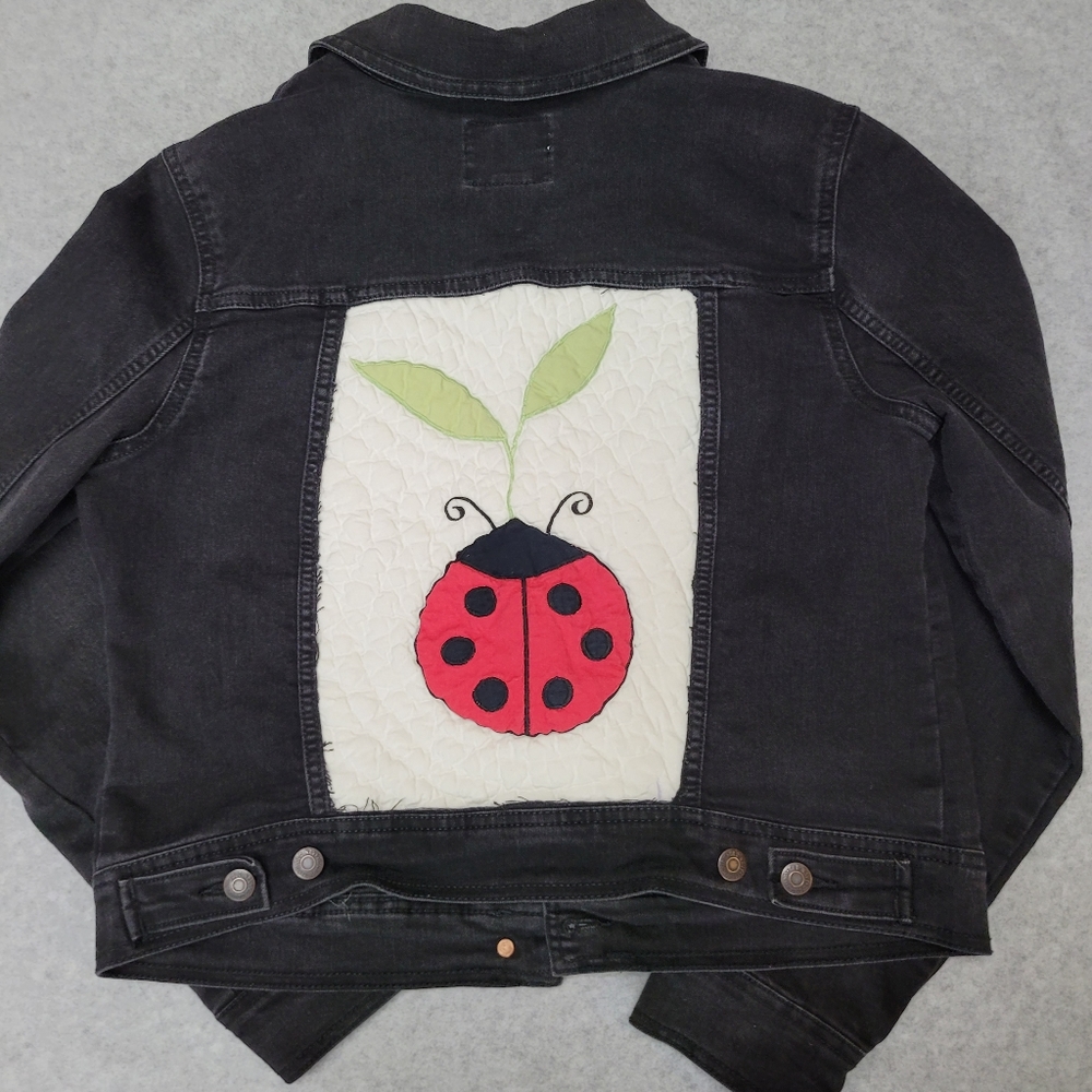 Upcycled Jean Jacket